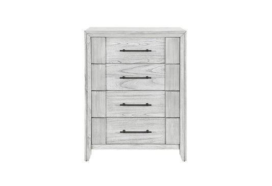 Elsie - 5 Piece Queen Bedroom Set - Light Gray