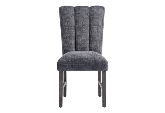 D5473 - 5 Piece Dining Room Set (Bar Table And 4 Bar Stools) - Black / Gray