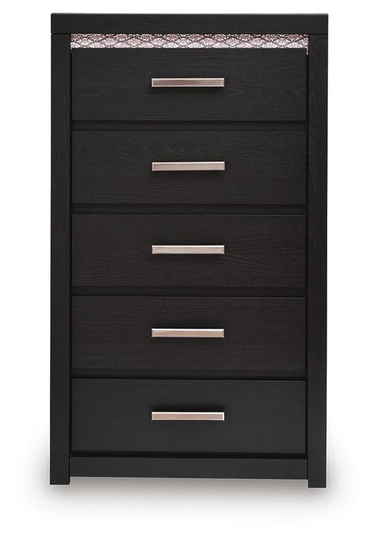 Brizmore - Five Drawer Chest - Black