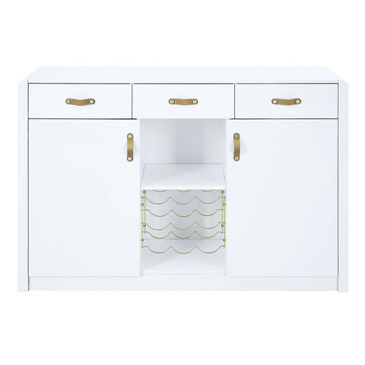 Paxley - Server - White High Gloss