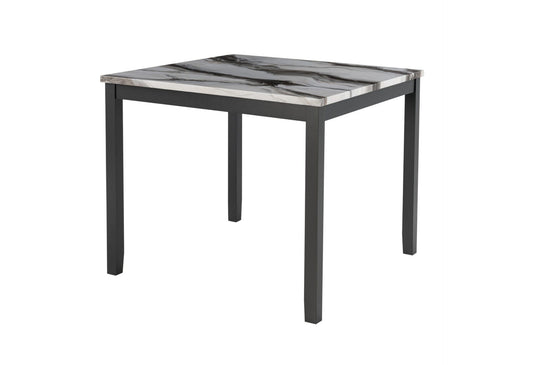 D4054 - 5 Piece Dining Room Set (Bar Table With 4 Bar Stools) - Black