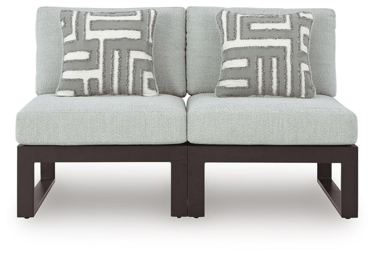 Beachloft - 2-Piece Outdoor Sectional - Black