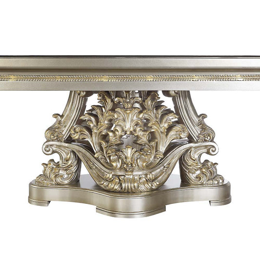 Danae - Dining Table - Champagne & Gold