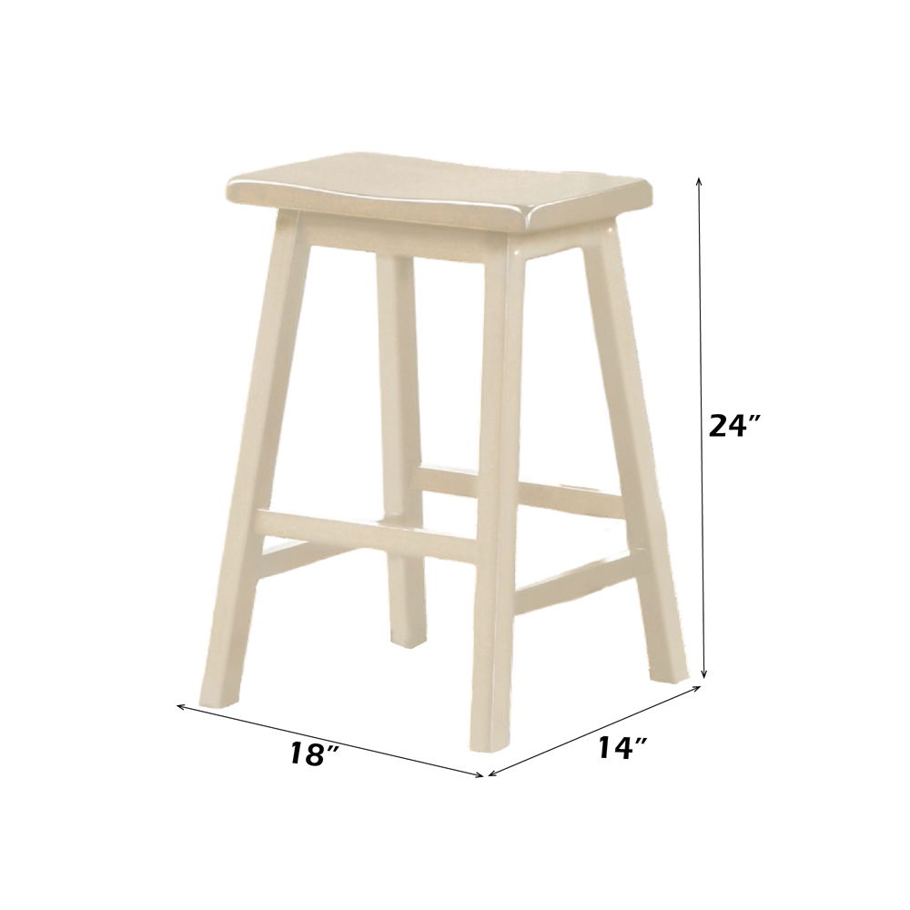 Nyssa - 3 Piece Counter Height Set - Buttermilk