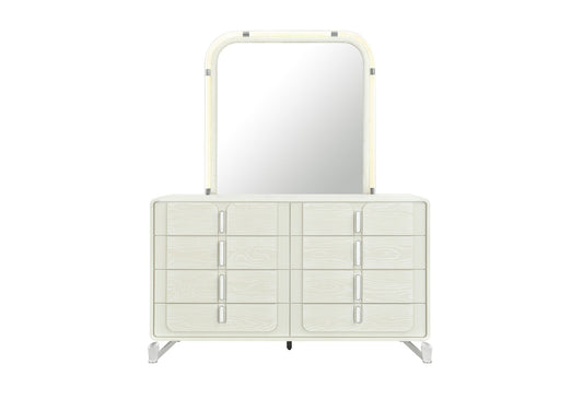 Lyra - 5 Piece King Bedroom Set - Beige