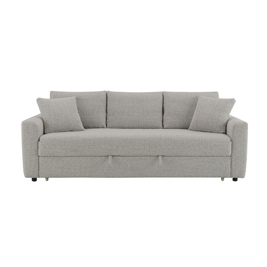Connie - Sofa With Sleeper - Gray Boucle