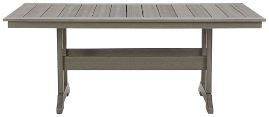 Visola - 7 Pc. - Dining Set with 6 Chairs - Gray