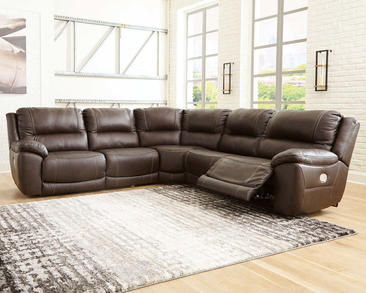 Dunleith - 5 Piece Power Reclining Sectional