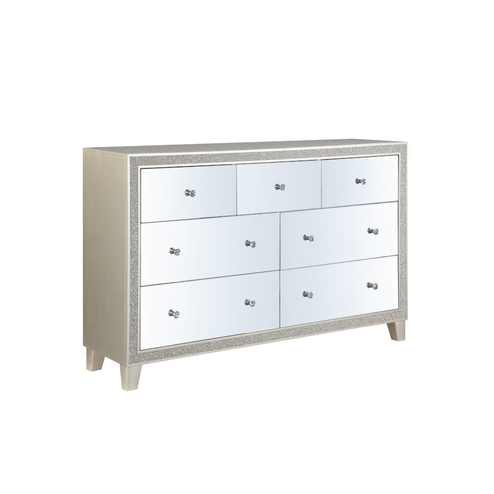 Sliverfluff - Dresser - Mirrored & Champagne