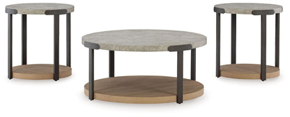 Darthurst - Occasional Table Set (Set of 3) - Light Brown