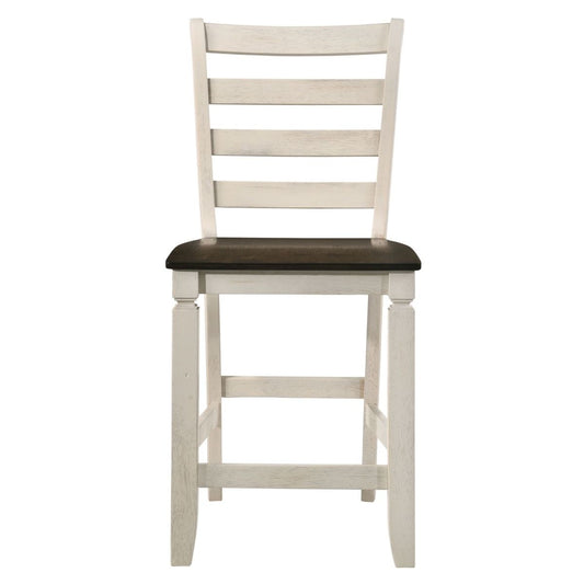 Tasnim - Counter Height Chair (Set of 2) - Oak & Antique White