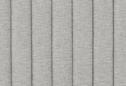 Elias - 5 Piece King Bedroom Set Regular Footboard - Light Gray / Natural / White