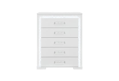 Naomi - Chest With LED - Silver