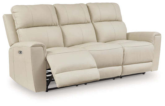 Dahlmoore - Power Reclining Sofa - Almond