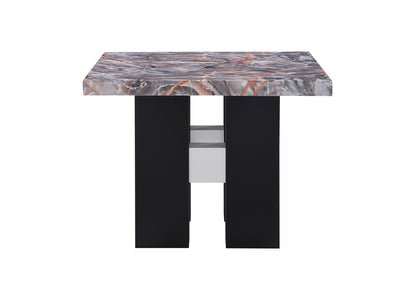 D04 - Bar Table - Lava / Black