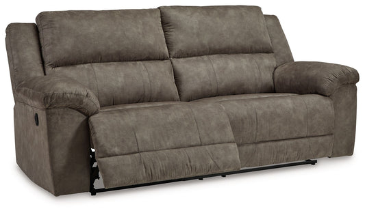 Laresview - 2 Seat Reclining Sofa - Fossil