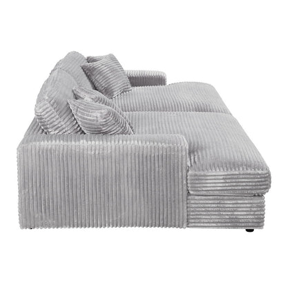 Hilde - Sectional Sofa With 4 Pillows
