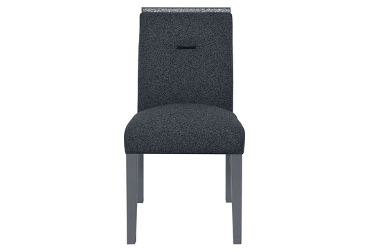 Monaco - 5 Piece Dining Room Set (Dining Table And Four Dining Chairs) - Dark Gray