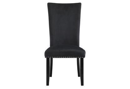 D03 - 5 Piece Dining Room Set (Dining Table And 4 Dining Chairs) - Black