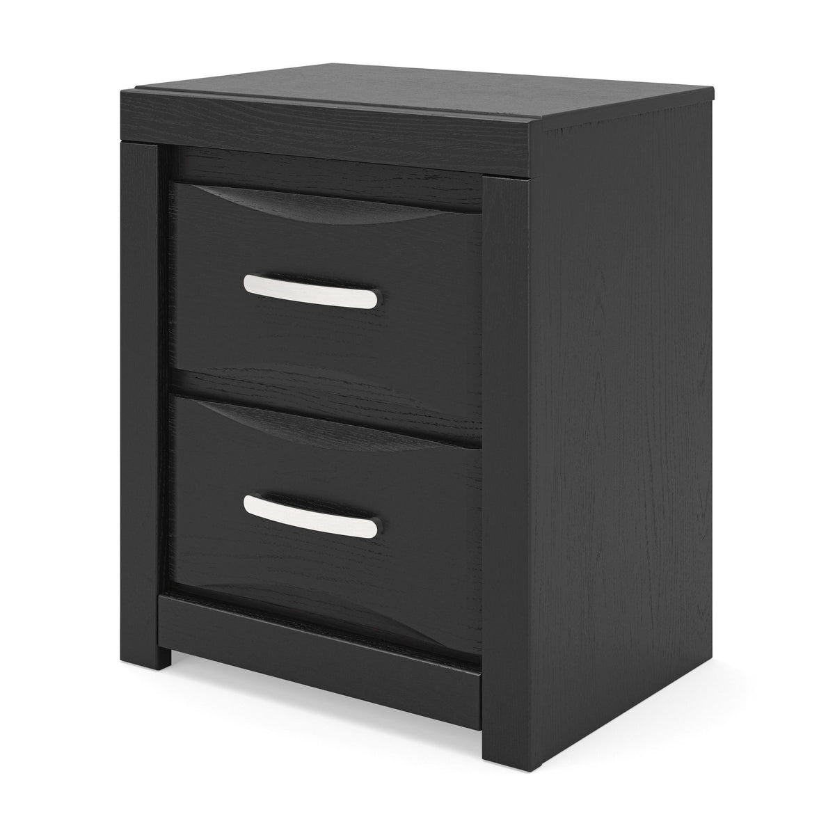 Stabotta - Two Drawer Night Stand - Black