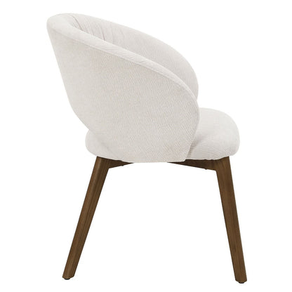 Eada - Arm Chair (Set of 2) - Beige Chenille