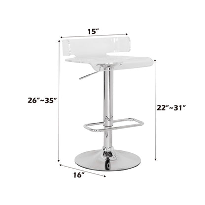 Rania - Adjustable Stool w/Swivel (1Pc)