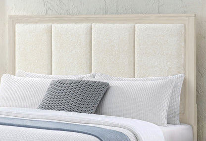 Mariah - King Bed - Beige