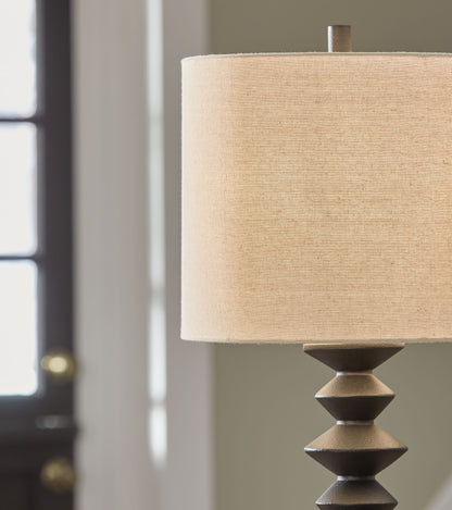 Luanndon - Poly Buffet Lamp - Black