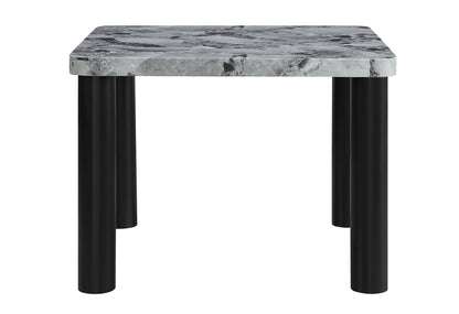 D5473 - 9 Piece Dining Room Set (Bar Table And 8 Bar Stools) - Black / Gray